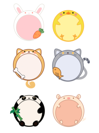 กรอบข้อความ น่ารัก