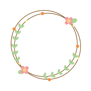 กรอบข้อความ PNG สวยๆ ใบไม้