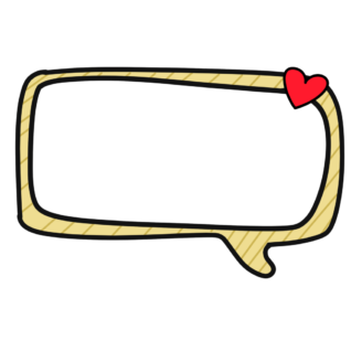 กรอบข้อความ PNG สวยๆ หัวใจ