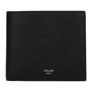 กระเป๋าสตางค์ผู้ชาย Celine รุ่น BI-FOLD WALLET IN SMOOTH CALFSKIN BLACK