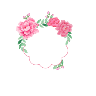 กรอบข้อความ ดอกไม้