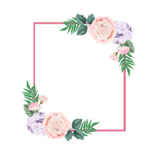 กรอบข้อความ ดอกไม้