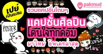 แคปชั่น ศิลปิน