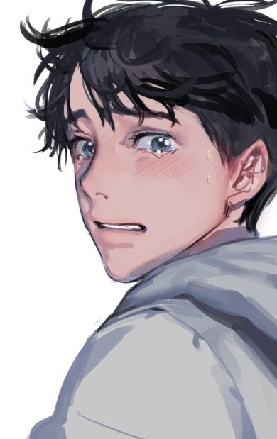 รูปการ์ตูนผู้ชาย ร้องไห้