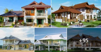 บ้านทรงไทยโมเดิร์นประยุกต์