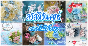 สวัสดีวันศุกร์ ดอกไม้สวยๆ