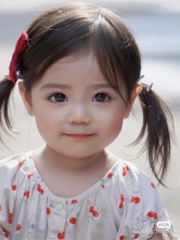 ทรงผมเด็กผู้หญิง มัดจุก