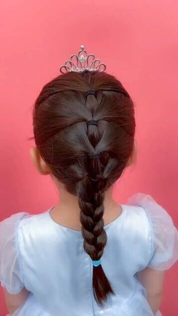 ทรงผมเด็กผู้หญิง ถักเปีย