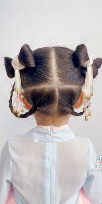 ทรงผมเด็กผู้หญิง ถักเปีย