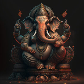 แจกฟรี รูปภาพพระพิฆเนศ สวยๆ สำหรับตั้งเป็นวอลเปเปอร์ เรียกทรัพย์