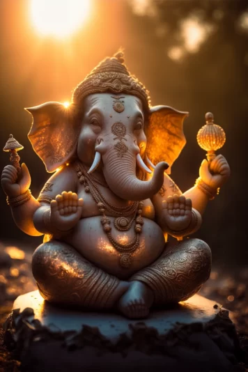 แจกฟรี รูปภาพพระพิฆเนศ สวยๆ สำหรับตั้งเป็นวอลเปเปอร์ เรียกทรัพย์