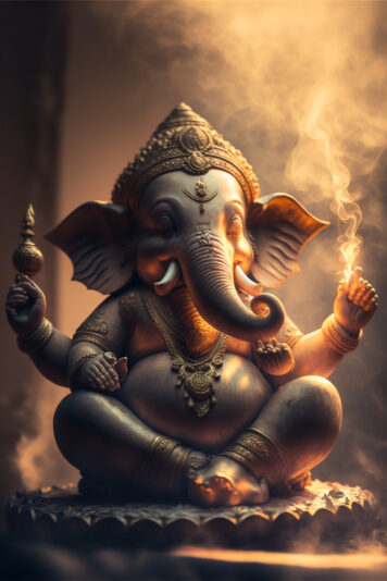 แจกฟรี รูปภาพพระพิฆเนศ สวยๆ สำหรับตั้งเป็นวอลเปเปอร์ เรียกทรัพย์