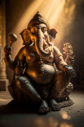 แจกฟรี รูปภาพพระพิฆเนศ สวยๆ สำหรับตั้งเป็นวอลเปเปอร์ เรียกทรัพย์