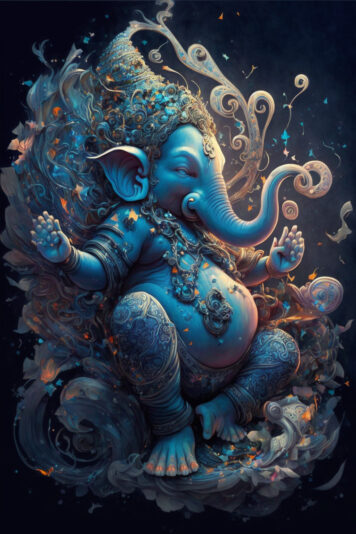 แจกฟรี รูปภาพพระพิฆเนศ สวยๆ สำหรับตั้งเป็นวอลเปเปอร์ เรียกทรัพย์