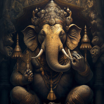 แจกฟรี รูปภาพพระพิฆเนศ สวยๆ สำหรับตั้งเป็นวอลเปเปอร์ เรียกทรัพย์