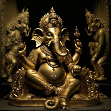 แจกฟรี รูปภาพพระพิฆเนศ สวยๆ สำหรับตั้งเป็นวอลเปเปอร์ เรียกทรัพย์