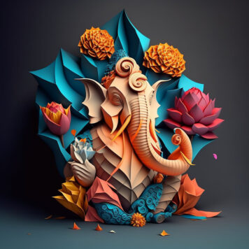 แจกฟรี รูปภาพพระพิฆเนศ สวยๆ สำหรับตั้งเป็นวอลเปเปอร์ เรียกทรัพย์