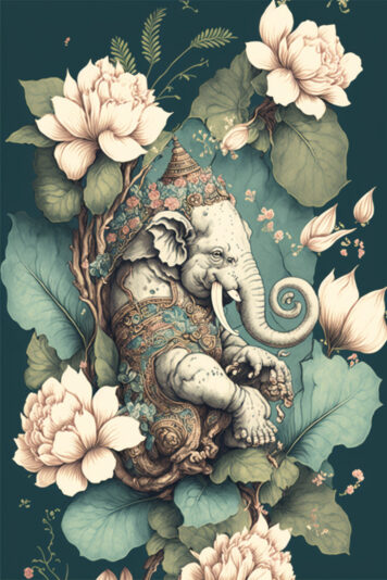 แจกฟรี รูปภาพพระพิฆเนศ สวยๆ สำหรับตั้งเป็นวอลเปเปอร์ เรียกทรัพย์