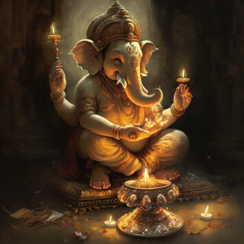 แจกฟรี รูปภาพพระพิฆเนศ สวยๆ สำหรับตั้งเป็นวอลเปเปอร์ เรียกทรัพย์