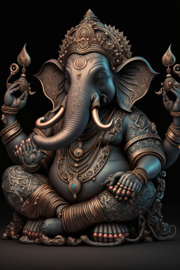 แจกฟรี รูปภาพพระพิฆเนศ สวยๆ สำหรับตั้งเป็นวอลเปเปอร์ เรียกทรัพย์