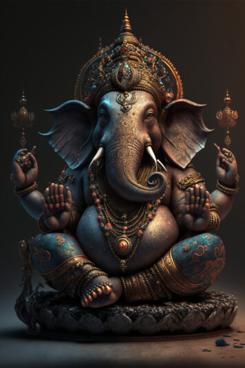 แจกฟรี รูปภาพพระพิฆเนศ สวยๆ สำหรับตั้งเป็นวอลเปเปอร์ เรียกทรัพย์