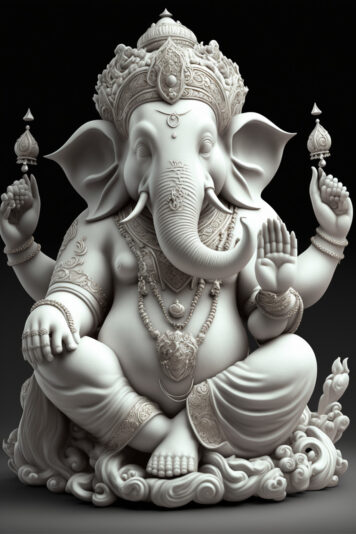 แจกฟรี รูปภาพพระพิฆเนศ สวยๆ สำหรับตั้งเป็นวอลเปเปอร์ เรียกทรัพย์