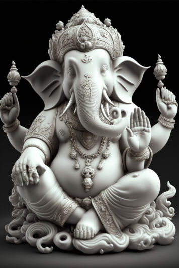 แจกฟรี รูปภาพพระพิฆเนศ สวยๆ สำหรับตั้งเป็นวอลเปเปอร์ เรียกทรัพย์