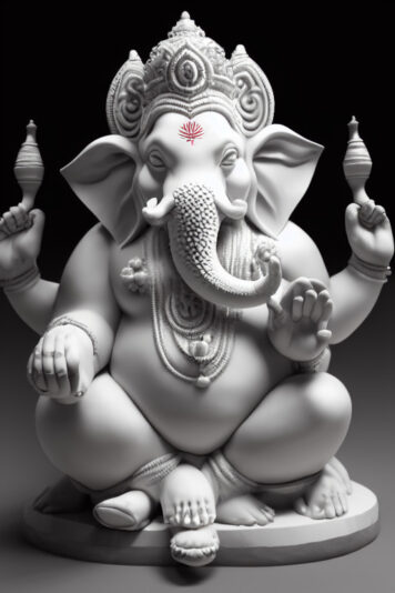 แจกฟรี รูปภาพพระพิฆเนศ สวยๆ สำหรับตั้งเป็นวอลเปเปอร์ เรียกทรัพย์