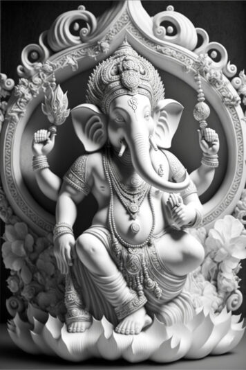 แจกฟรี รูปภาพพระพิฆเนศ สวยๆ สำหรับตั้งเป็นวอลเปเปอร์ เรียกทรัพย์