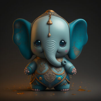 แจกฟรี รูปภาพพระพิฆเนศ สวยๆ สำหรับตั้งเป็นวอลเปเปอร์ เรียกทรัพย์