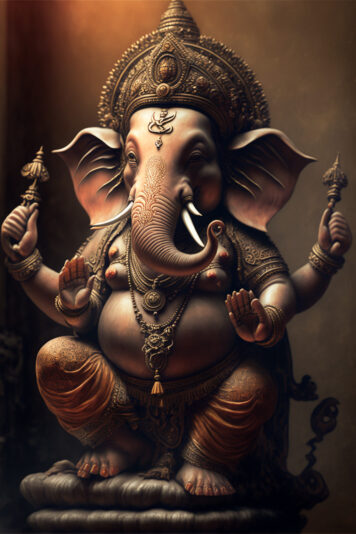 แจกฟรี รูปภาพพระพิฆเนศ สวยๆ สำหรับตั้งเป็นวอลเปเปอร์ เรียกทรัพย์