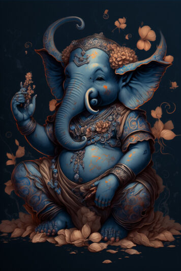 แจกฟรี รูปภาพพระพิฆเนศ สวยๆ สำหรับตั้งเป็นวอลเปเปอร์ เรียกทรัพย์