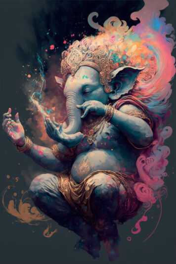 แจกฟรี รูปภาพพระพิฆเนศ สวยๆ สำหรับตั้งเป็นวอลเปเปอร์ เรียกทรัพย์