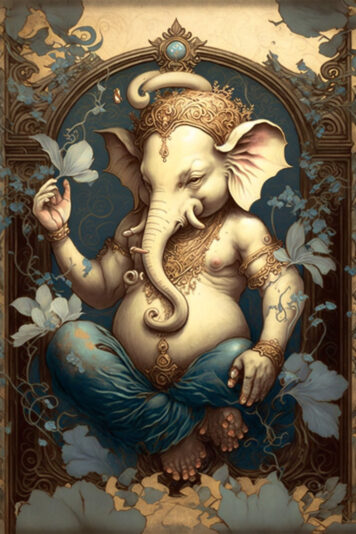 แจกฟรี รูปภาพพระพิฆเนศ สวยๆ สำหรับตั้งเป็นวอลเปเปอร์ เรียกทรัพย์