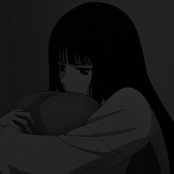 รูปภาพการ์ตูนผู้หญิง เศร้า เหงา