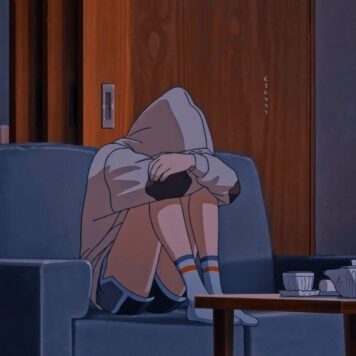 รูปภาพการ์ตูนผู้หญิง เศร้า เสียใจ