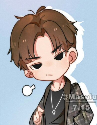 รูปการ์ตูนผู้ชาย น่ารักๆ หงุดหงิด