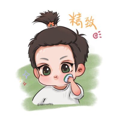 รูปการ์ตูนผู้ชาย น่ารักๆ มาร์กหน้า