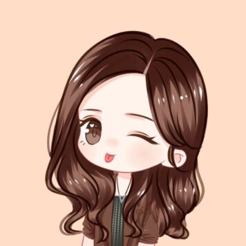 รูปการ์ตูนผู้หญิง น่ารักๆ หวานๆ แลบลิ้น