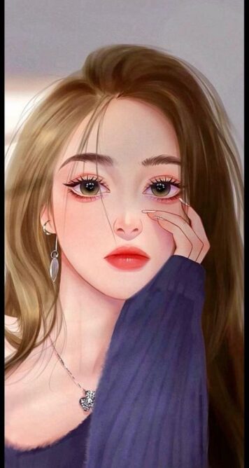 รูปการ์ตูนผู้หญิง เกาหลี