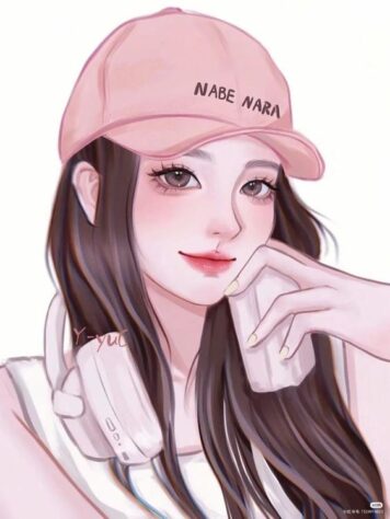 รูปภาพการ์ตูนผู้หญิง สวยๆ สไตล์เกาหลี