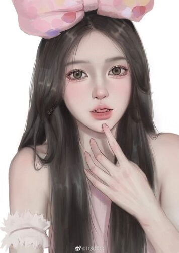 รูปการ์ตูนผู้หญิง แนวเกาหลี