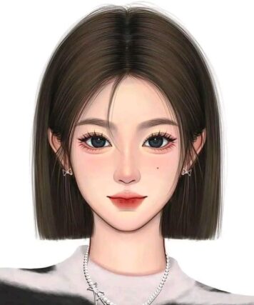 รูปภาพการ์ตูนผู้หญิง สวยๆ สไตล์เกาหลี