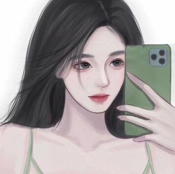 รูปภาพการ์ตูนผู้หญิง สวยๆ สไตล์เกาหลี