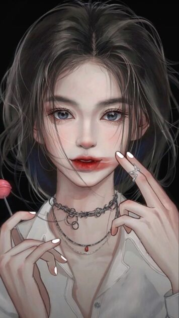 รูปการ์ตูนผู้หญิง แซ่บๆ