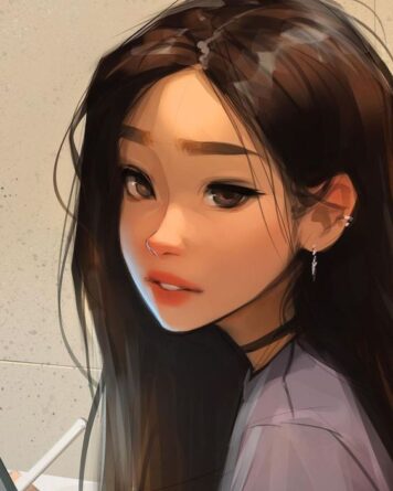 รูปภาพการ์ตูนผู้หญิง แซ่บๆ