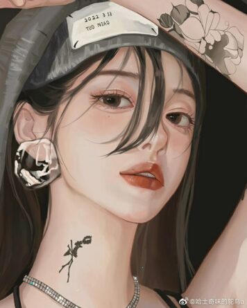 รูปภาพการ์ตูนผู้หญิง แซ่บๆ