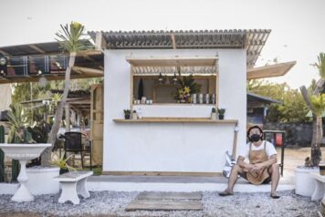 ซุ้มกาแฟ มินิมอล งบน้อย