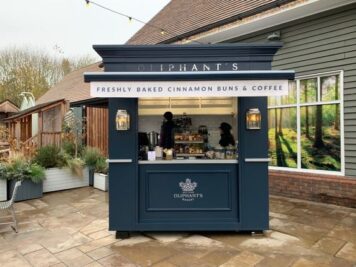 ซุ้มกาแฟ เล็กๆ สวยๆ