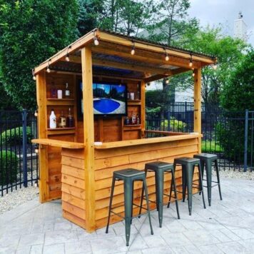 ซุ้มกาแฟ ในบ้าน เล็กๆ